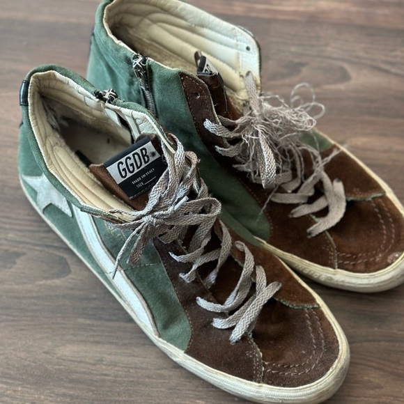 Golden Goose Slide high-tops - euro size 45 - pre-loved with LOTS of life left - Picture 2 of 16